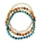 6 Packs: 3 ct. (18 total) Signature Color Shop Azur Malachite Bracelets by Bead Landing™